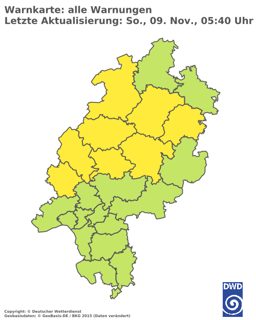 Aktuelle Wetterwarnungen für %region%