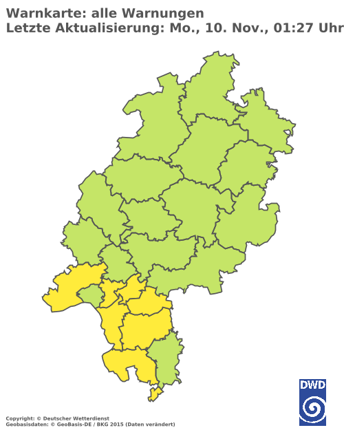 Aktuelle Wetterwarnungen für %region%