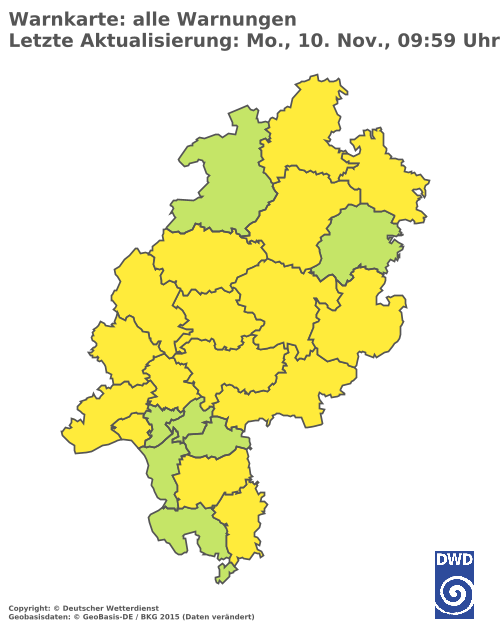 Aktuelle Wetterwarnungen für %region%