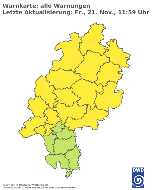Aktuelle Wetterwarnungen für %region%