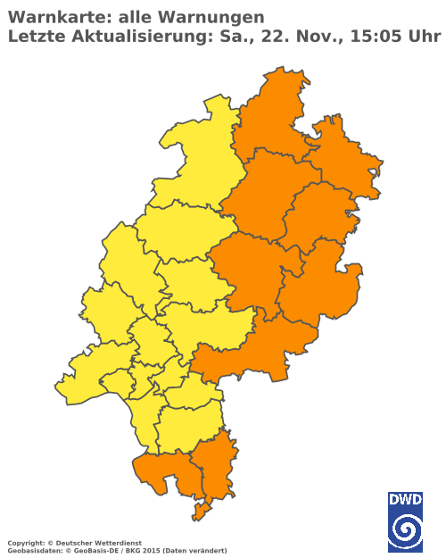 Aktuelle Wetterwarnungen für %region%