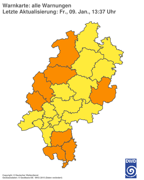 Aktuelle Wetterwarnungen für %region%