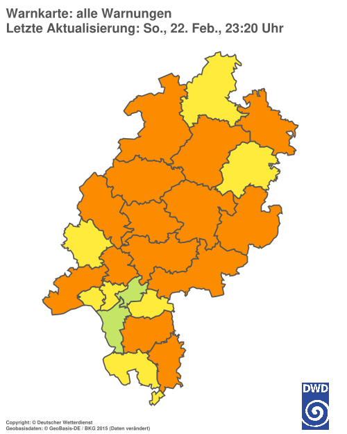 Aktuelle Wetterwarnungen für %region%