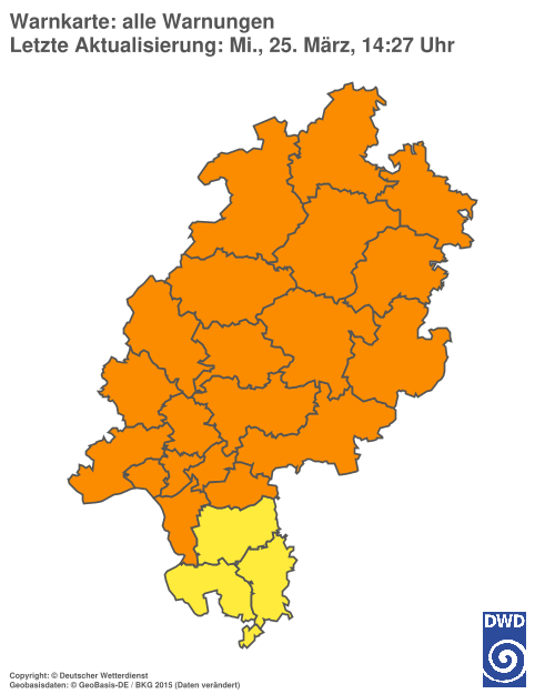 Aktuelle Wetterwarnungen für %region%