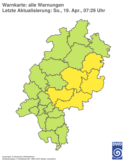 Aktuelle Wetterwarnungen für %region%