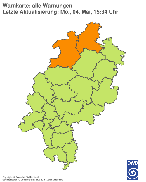 Aktuelle Wetterwarnungen für %region%