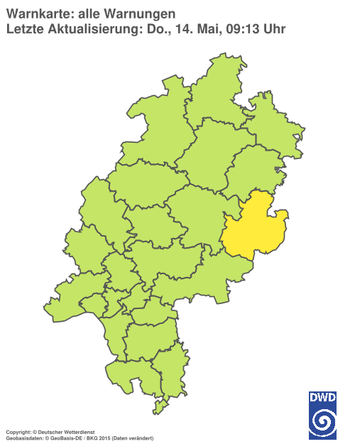 Aktuelle Wetterwarnungen für %region%