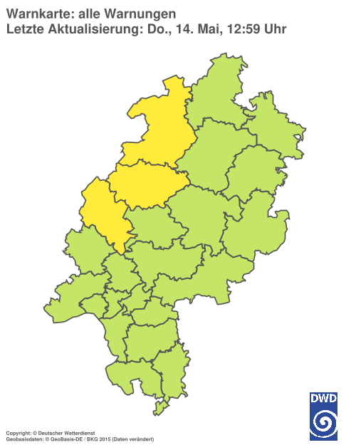 Aktuelle Wetterwarnungen für %region%
