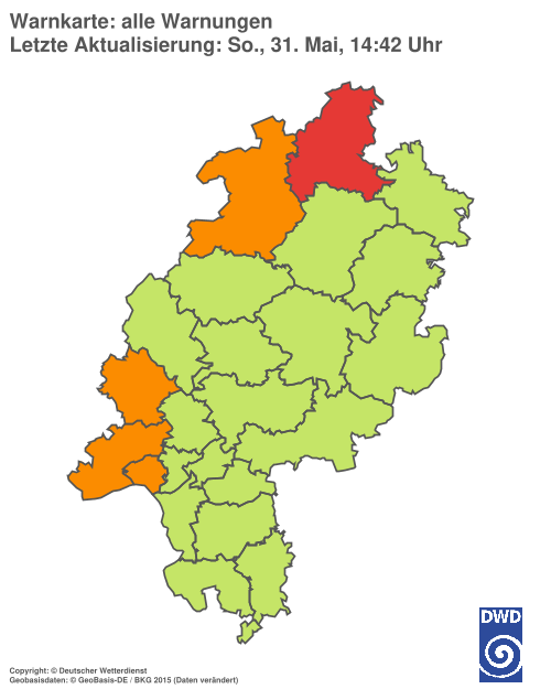 Aktuelle Wetterwarnungen für %region%