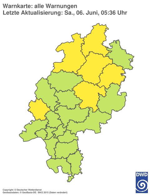 Aktuelle Wetterwarnungen für %region%