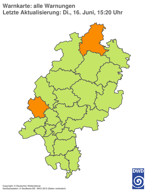 Aktuelle Wetterwarnungen für %region%
