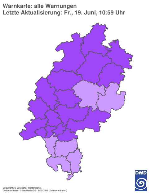Aktuelle Wetterwarnungen für %region%