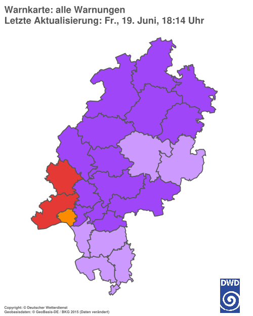 Aktuelle Wetterwarnungen für %region%