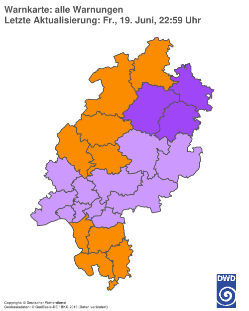 Aktuelle Wetterwarnungen für %region%
