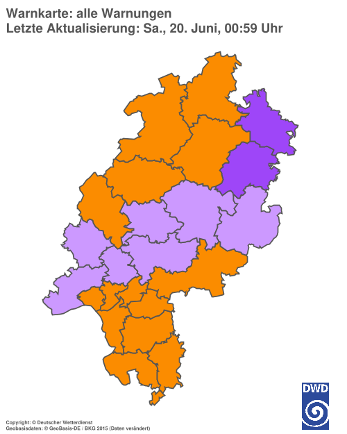 Aktuelle Wetterwarnungen für %region%