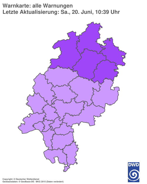 Aktuelle Wetterwarnungen für %region%