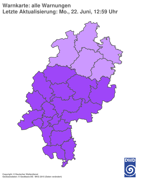 Aktuelle Wetterwarnungen für %region%