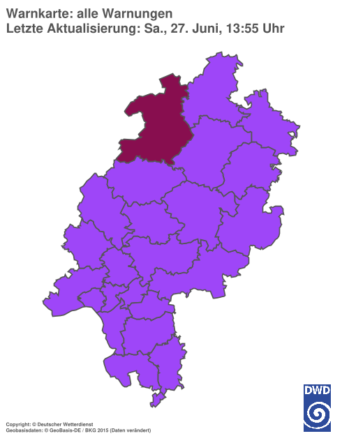 Aktuelle Wetterwarnungen für %region%