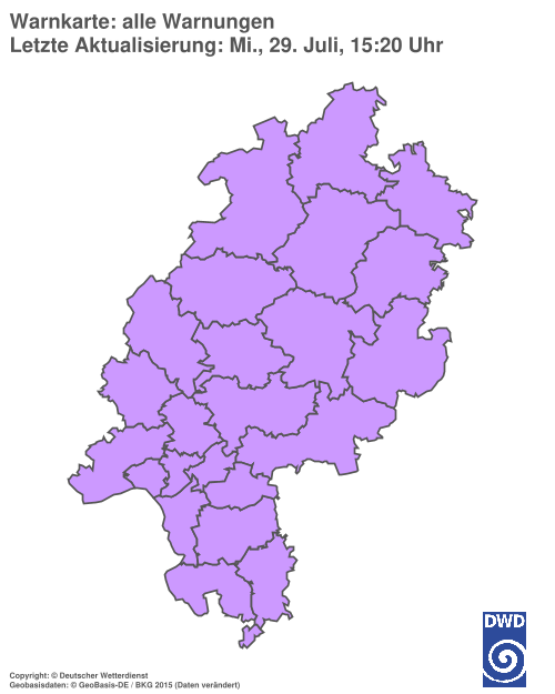 Aktuelle Wetterwarnungen für %region%