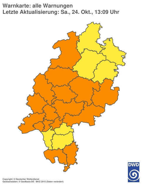 Aktuelle Wetterwarnungen für %region%