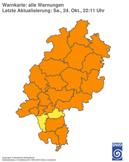 Aktuelle Wetterwarnungen für %region%
