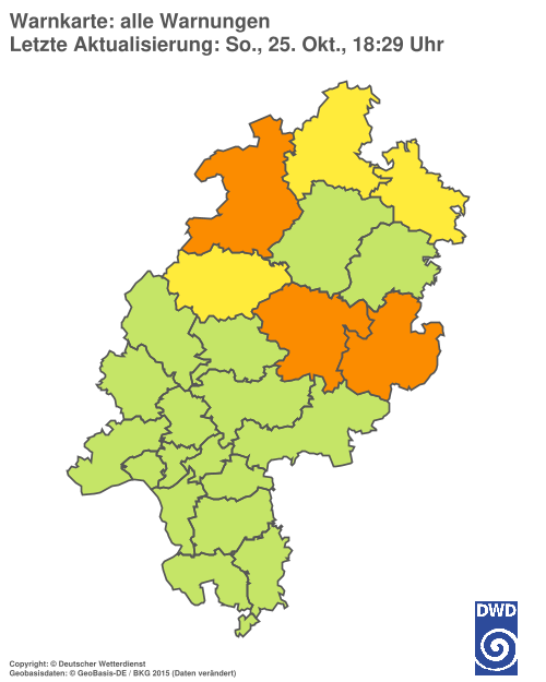 Aktuelle Wetterwarnungen für %region%