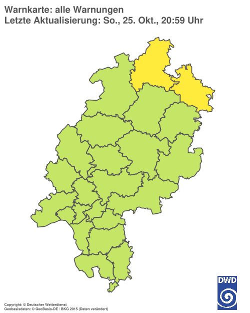 Aktuelle Wetterwarnungen für %region%