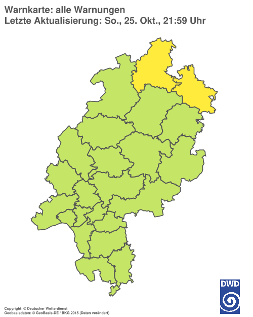 Aktuelle Wetterwarnungen für %region%